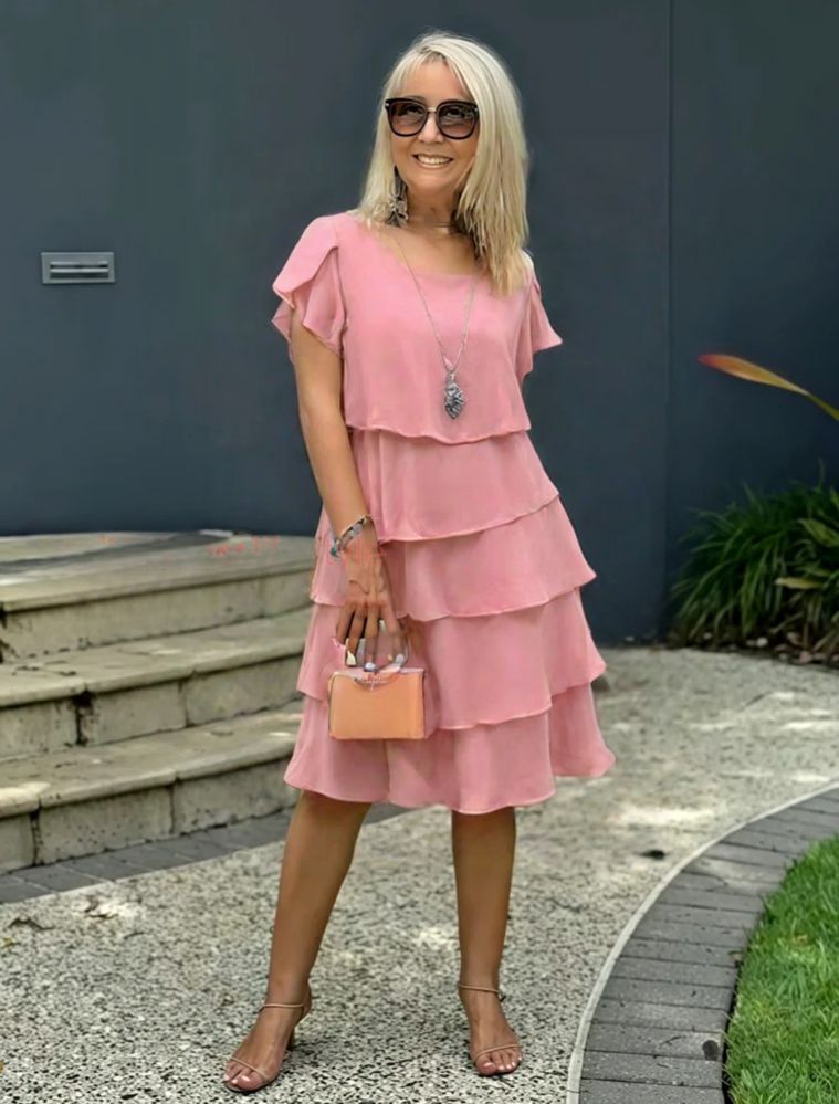Olivia™ | Jurk met vlindermouwen