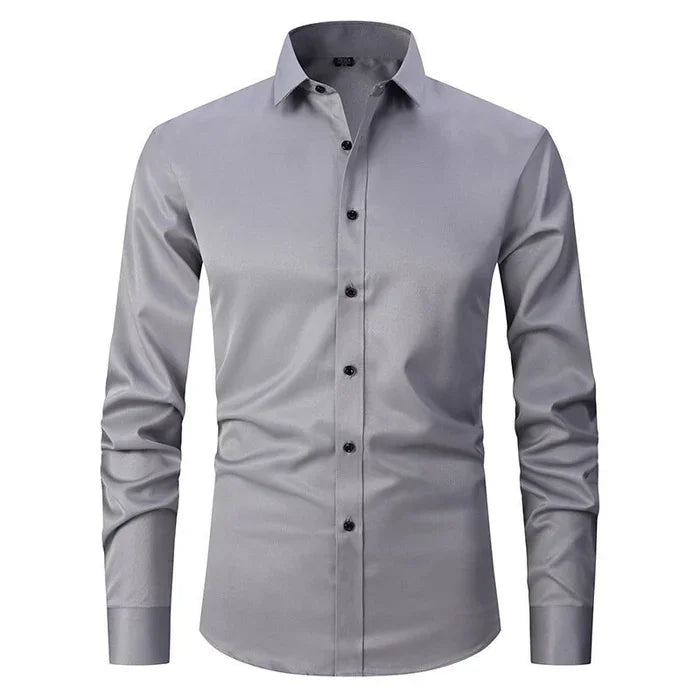 Jamie™ | Rekbaar, Kreukvrij Overhemd
