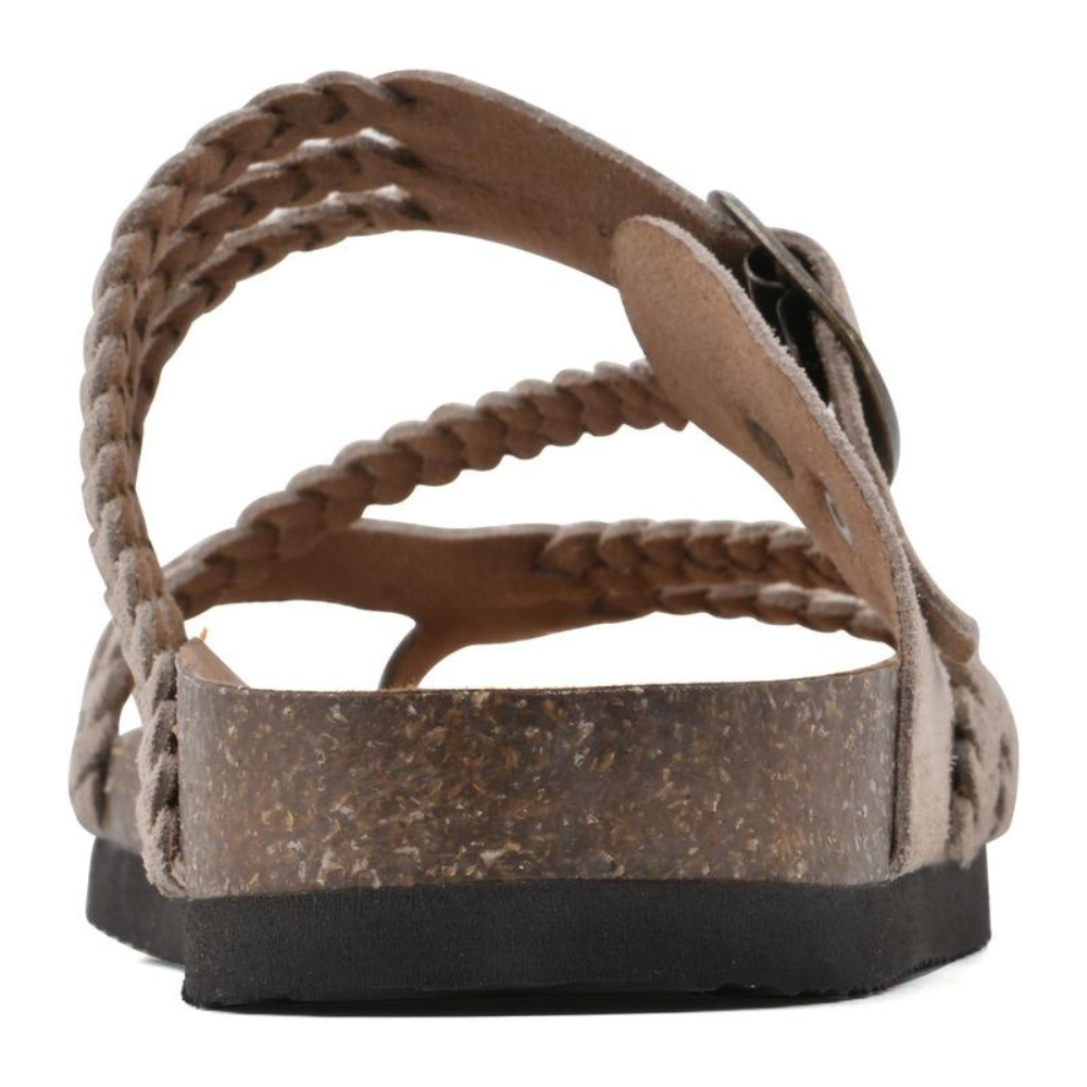 Harriet™ | Gevlochten kurksandalen