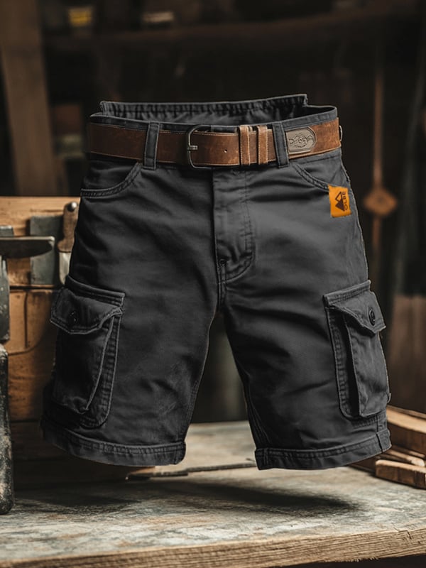 Ralph | Retro cargoshorts met meerdere zakken