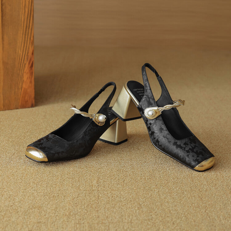 ZELORIA™ | Slingback Heels