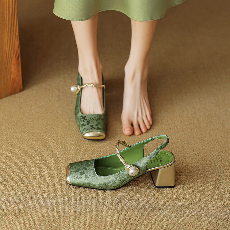 ZELORIA™ | Slingback Heels
