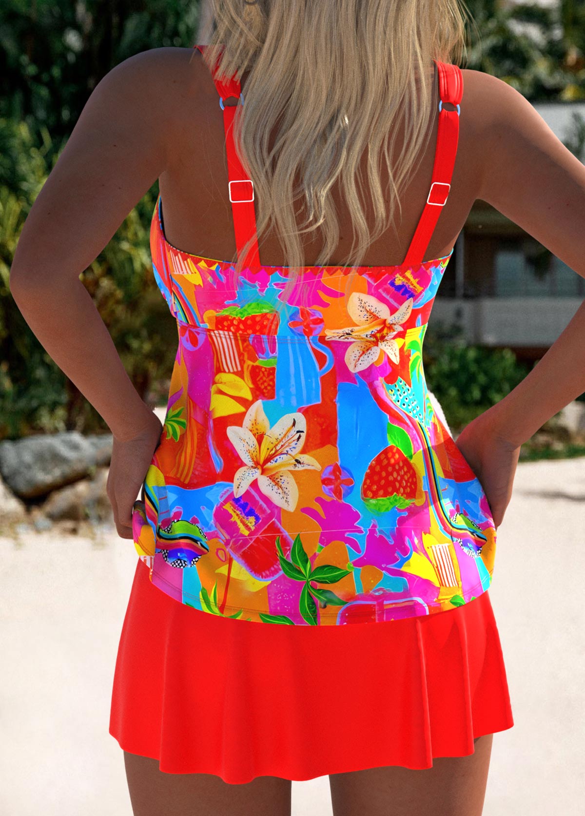 Eleanor™ | Chic Bloemen Tankini Zwempak