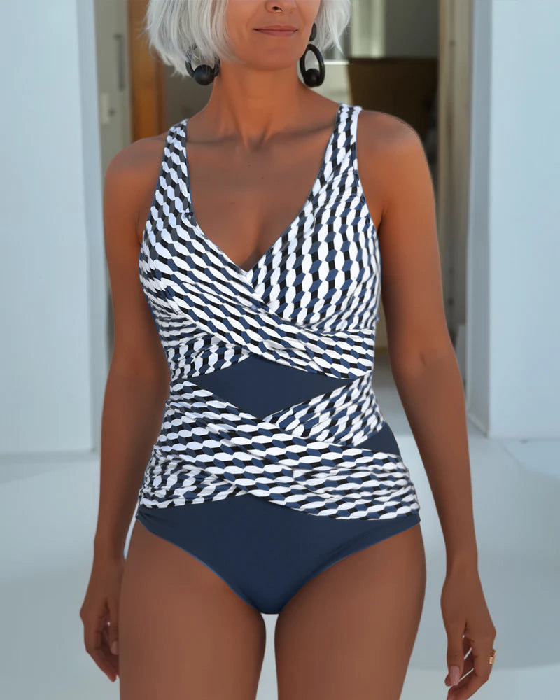 Ashley™ | Badpak met Kruisontwerp voor Resort Casual Wear