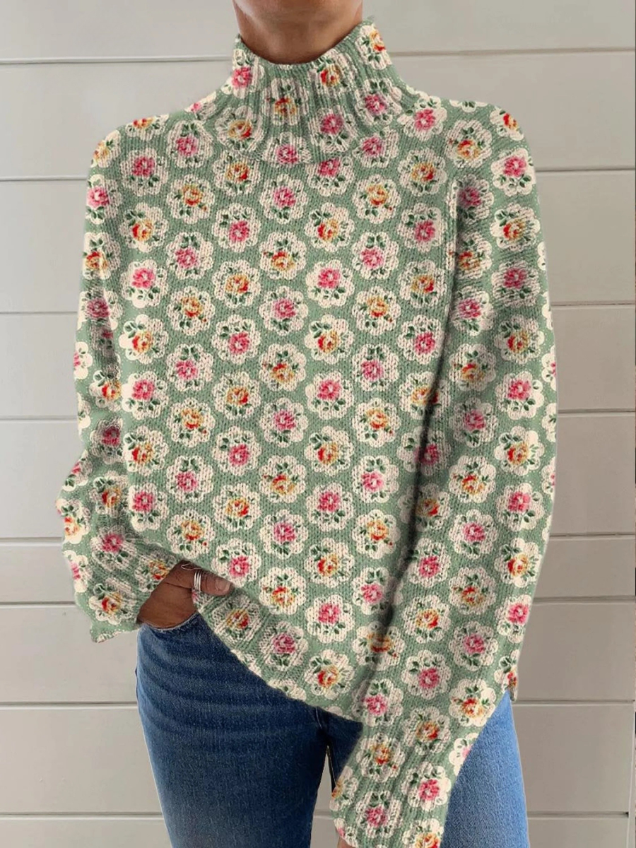 Camilla coltrui met lieflijke bloemenprint