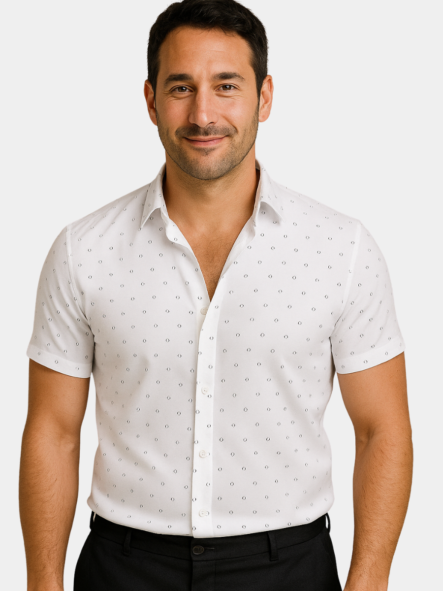 GIULIO | ZOMERHEMD MET PRINT