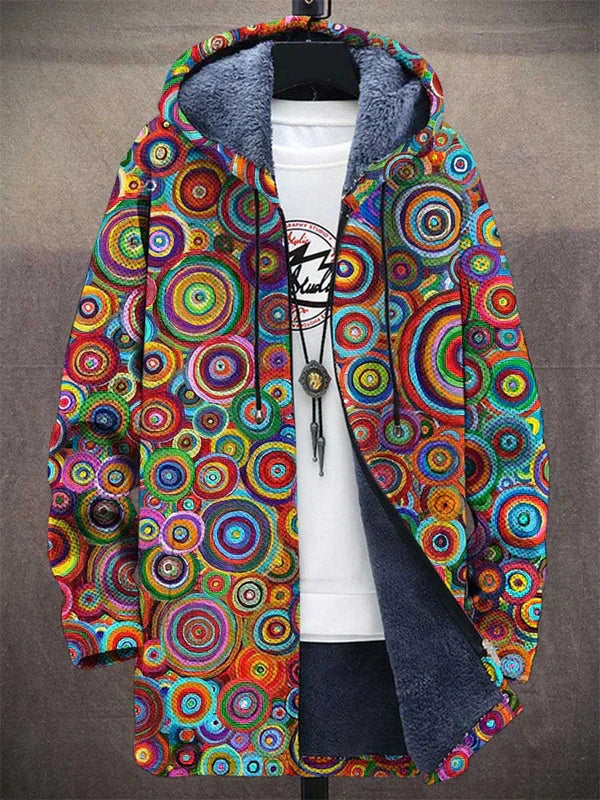 Romina artistiek vest met capuchon