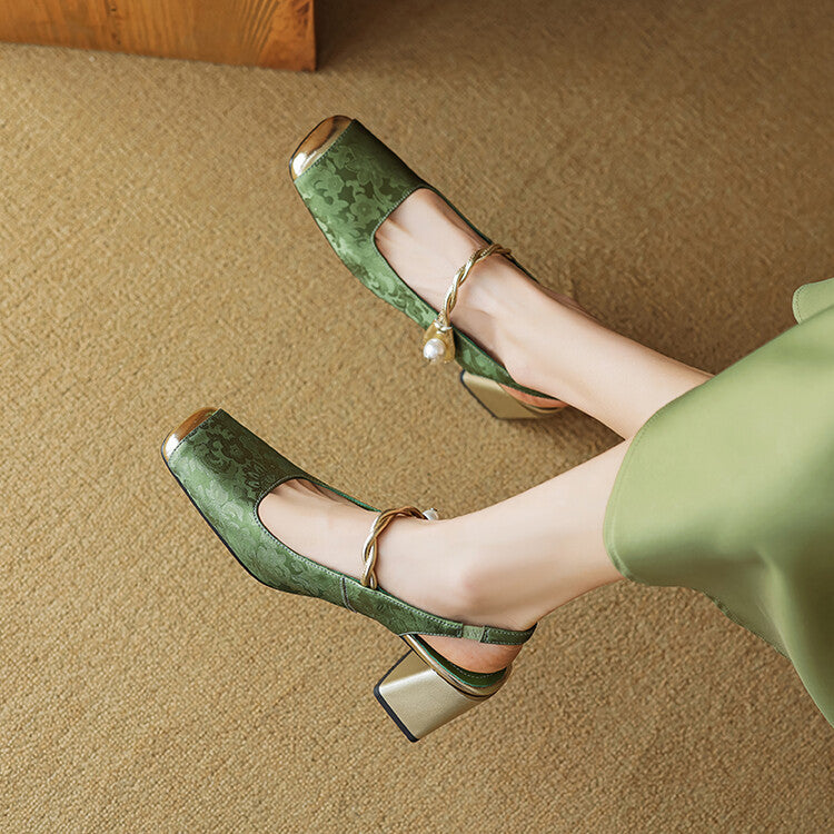 ZELORIA™ | Slingback Heels