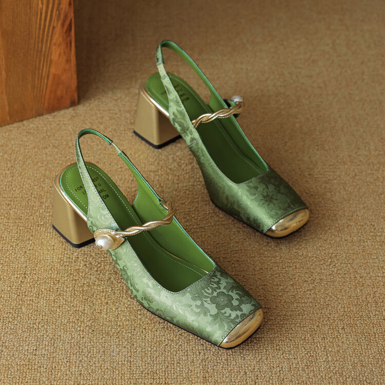 ZELORIA™ | Slingback Heels