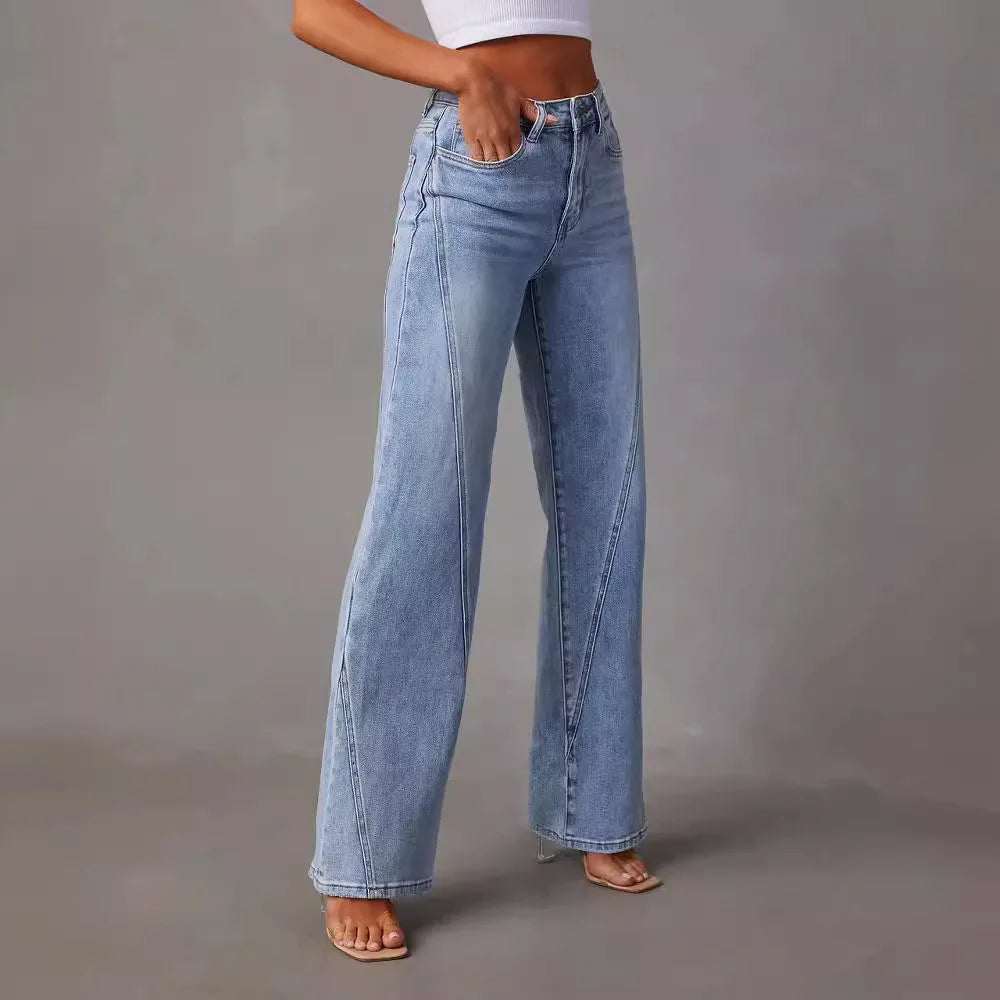 Estra | Jeans met Wijde Pijpen