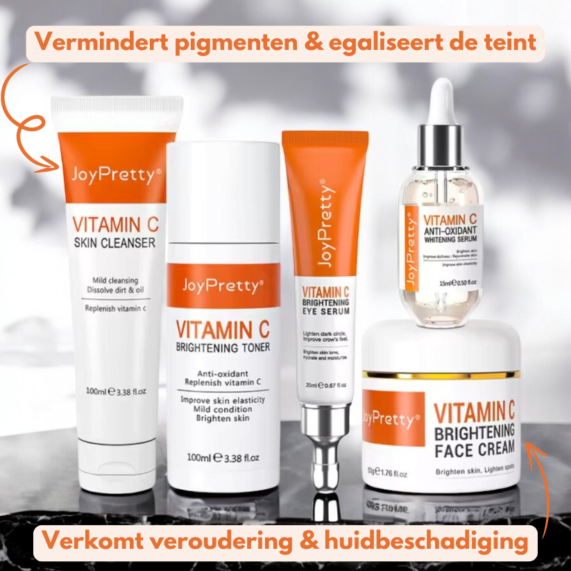 Vitamine C huidverzorging set