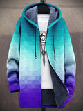 Turquoise en paars